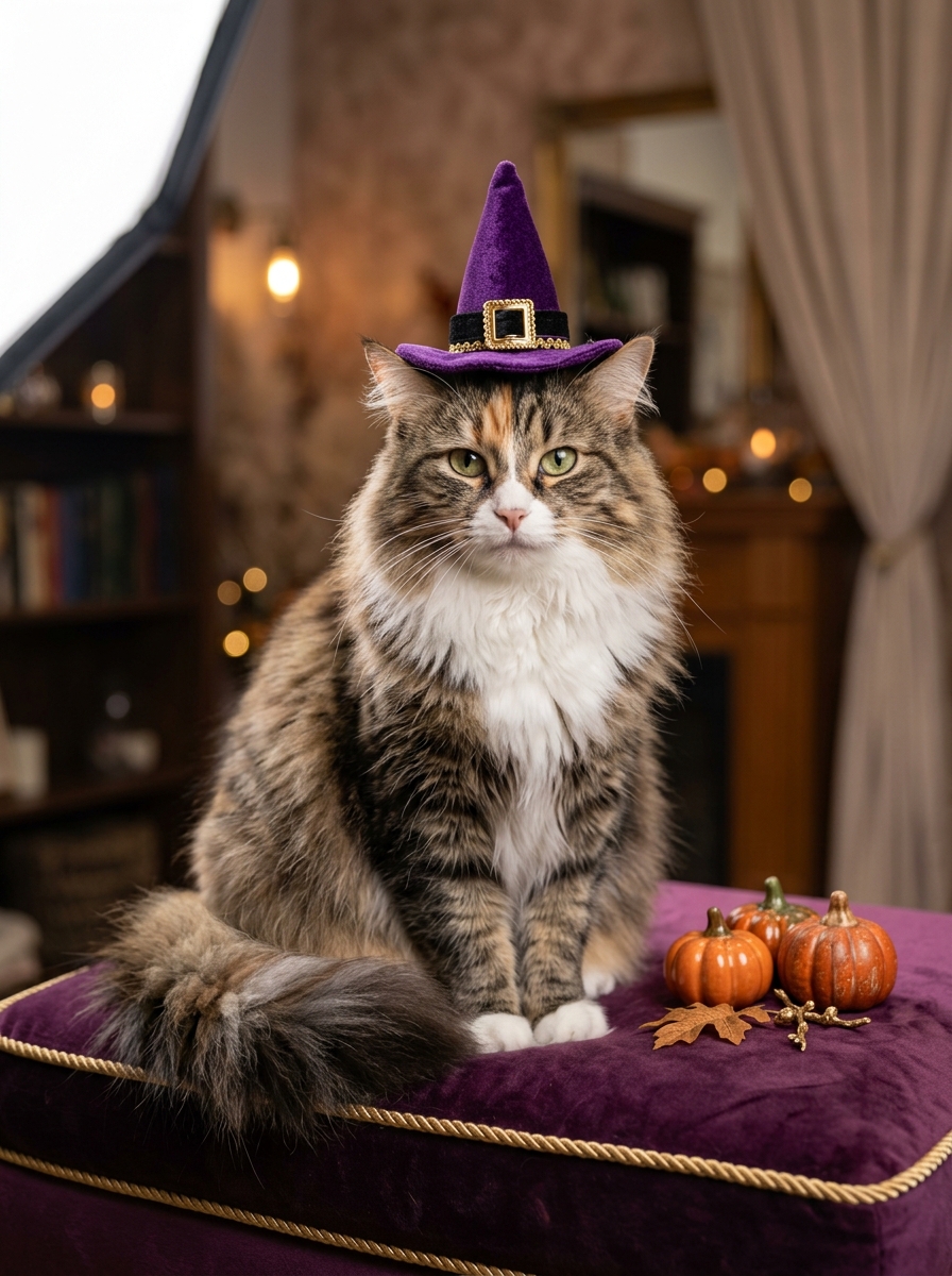 Pawllywood Cat - Wizard Hat